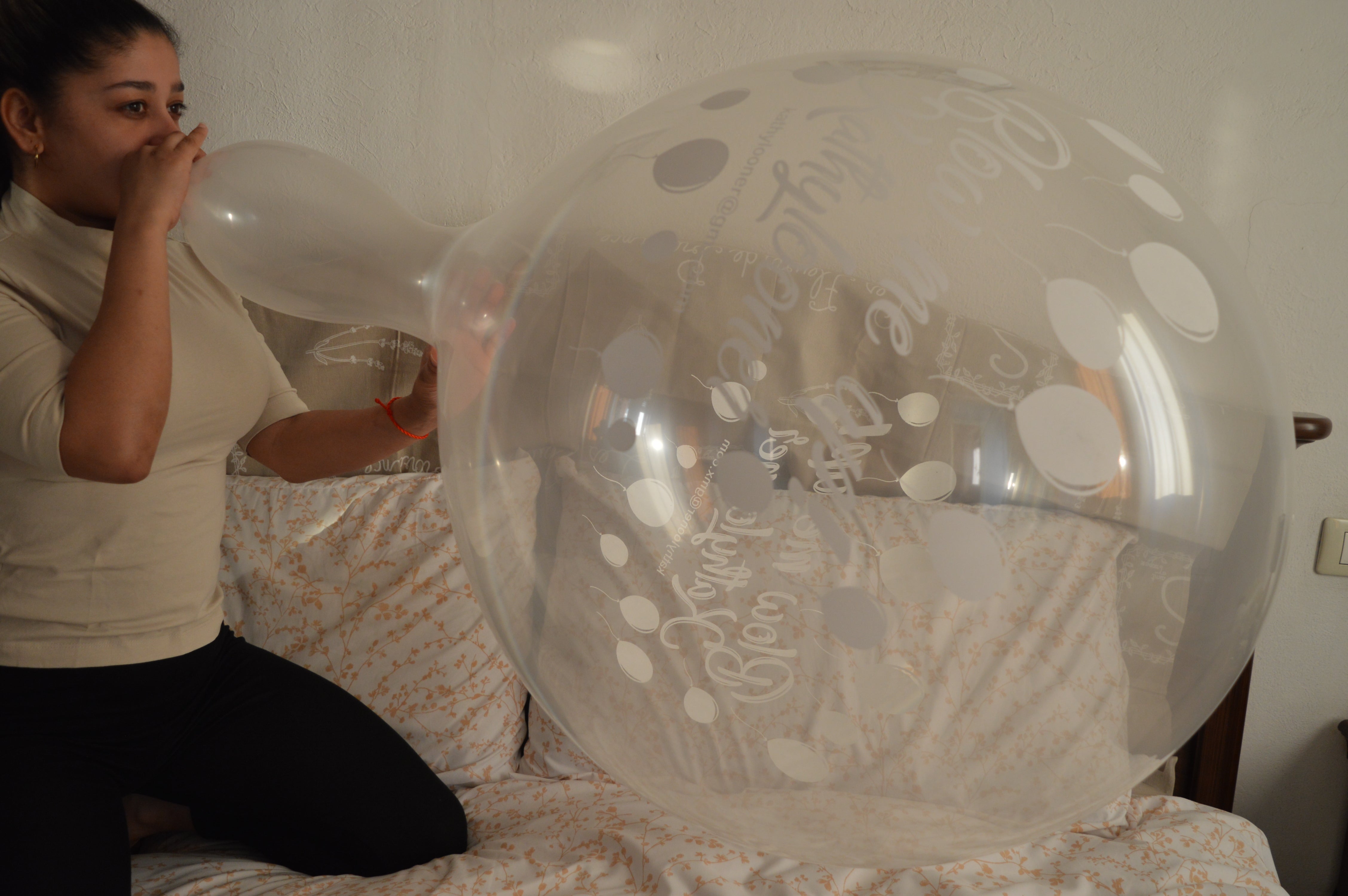 Globos 24" "Blow me up" crystal clear